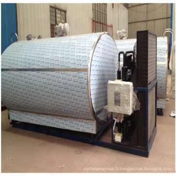 Réservoir de refroidissement de machine de refroidissement de refroidisseur de lait 500L-10000L
